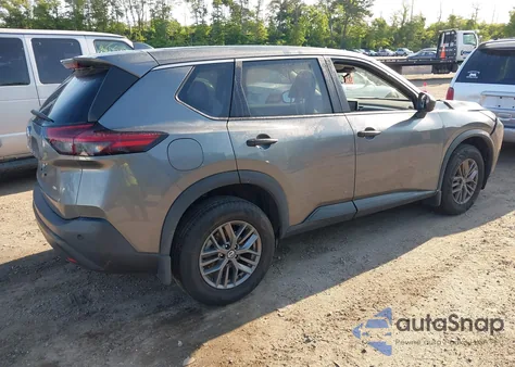 2021 Nissan Rogue S Intelligent Awd from USA, damaged, VIN 5N1AT3AB0MC822553